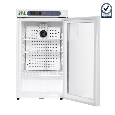 2 - 8 Degree Pharmacy ตู้เย็นทางการแพทย์ 100L พร้อมระบบระบายความร้อนด้วยอากาศบังคับ