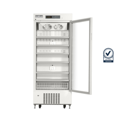 Mpc-5V415 ตู้เย็นแพทย์ร้านขายยา พร้อมเครื่องทําความร้อน ประตูแก้ว