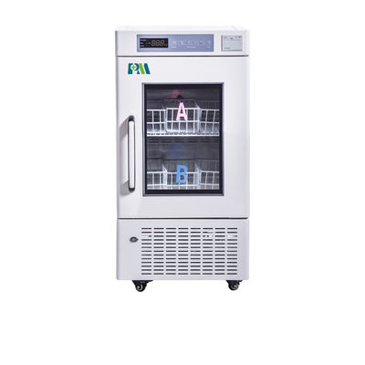 จอแสดงผล LED 108L มินิแบบพกพาคุณภาพสูงธนาคารเลือดชีวการแพทย์ตู้เย็นตู้เย็นสำหรับสถานีเลือด