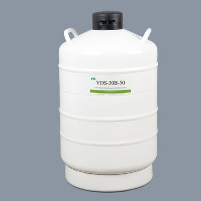 Aviation Aluminium White Liquid Nitrogen Cryogenic Tank 20 ลิตร