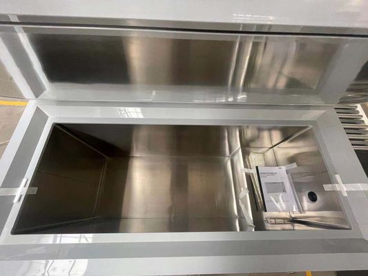 R290 สารทำความเย็นสแตนเลสห้องปฏิบัติการตู้แช่แข็งตู้แช่เย็นโดยตรงจอแสดงผล LED ดิจิตอล