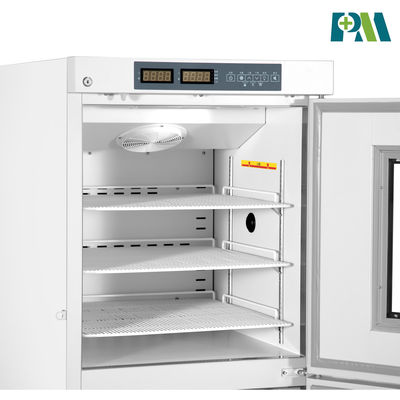 R600a Upright Biomedical Laboratory Hospital ตู้เย็นตู้แช่แข็ง Real Forced Air Cooling