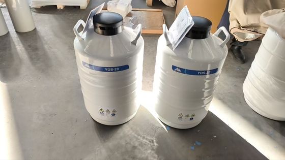 คุณภาพ  METHER YDS-15-80 Cryogenic Dewar — 15L Liquid Nitrogen Container for Laboratory โรงงาน