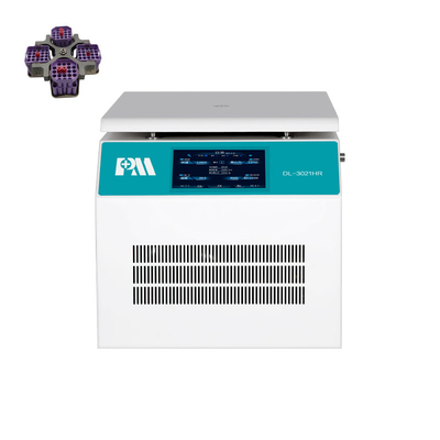 หน้าจอสัมผัส IPS ขนาด 5 นิ้วแบบตั้งโต๊ะ Chilled Centrifuge ความเร็วสูงสำหรับโรงพยาบาล Lab