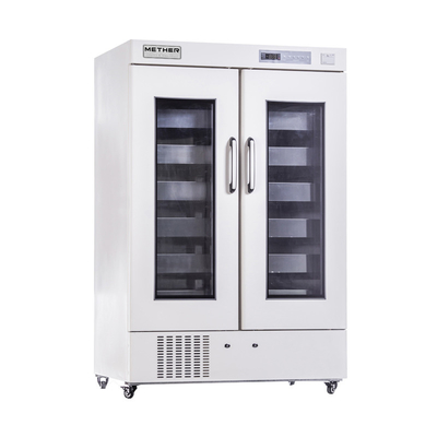 R134a เครื่องเย็นแบงค์เลือดทางการแพทย์พกพา ที่ความร้อน 4°C สําหรับการเก็บและขนส่งเลือดอย่างปลอดภัย