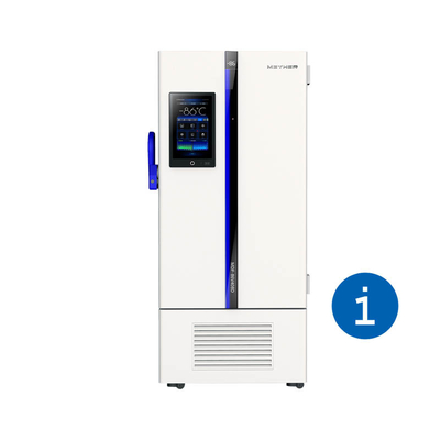 ประหยัดพลังงาน -86°C สแตนเลส ULT Freezer 340 ลิตร ความจุสําหรับการใช้ในห้องปฏิบัติการและโรงพยาบาล