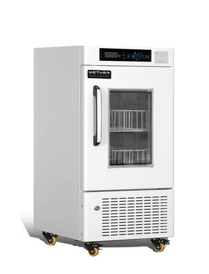 จอแสดงผล LED 108L มินิแบบพกพาคุณภาพสูงธนาคารเลือดชีวการแพทย์ตู้เย็นตู้เย็นสำหรับสถานีเลือด