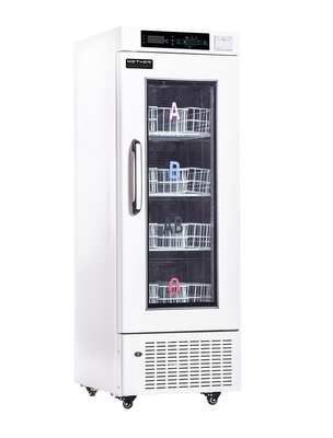 MBC-4V208 แบงค์เลือด ตู้เย็น 208L โปรแกรมเก็บเลือดที่น่าเชื่อถือ 4 °C สําหรับโรงพยาบาลและธนาคารเลือด