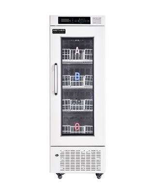 MBC-4V208 แบงค์เลือด ตู้เย็น 208L โปรแกรมเก็บเลือดที่น่าเชื่อถือ 4 °C สําหรับโรงพยาบาลและธนาคารเลือด