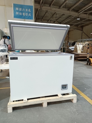 -40°C เครื่องต้มแข็งหน้าอกทางการแพทย์ชีววิทยา เครื่องต้มเย็นลึกทางการแพทย์ขนาด 305L สําหรับห้องปฏิบัติการและโรงพยาบาล