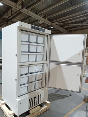 -40℃ ตู้แช่แข็งชีวการแพทย์ MDF-40V528 | ตู้แช่แข็งทางการแพทย์แบบสองช่องพร้อมระบบคอมเพรสเซอร์คู่ (528L)