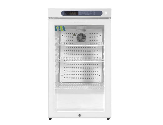 2-8 องศา PROMED 100L มินิแบบพกพาชีวการแพทย์เภสัชศาสตร์ตู้เย็นตู้เย็นสำหรับยาวัคซีน Regent Storage