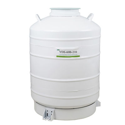 ประเภทการขนส่ง Liquid Nitrogen Cryogenic Tank, 20 ลิตร Liquid Nitrogen Dewar