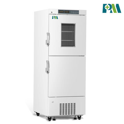 R600a Real Forced Air Cooling Laboratory โรงพยาบาล Upright Vaccine Pharmacy ตู้แช่แข็งตู้เย็น