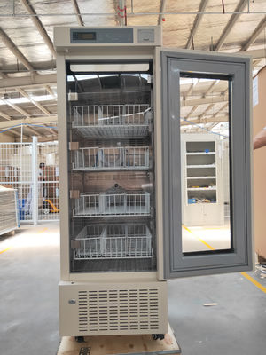 R134a PROMED 108L ตู้เย็นธนาคารเลือดความจุขนาดเล็กพร้อมเครื่องพิมพ์ความร้อน