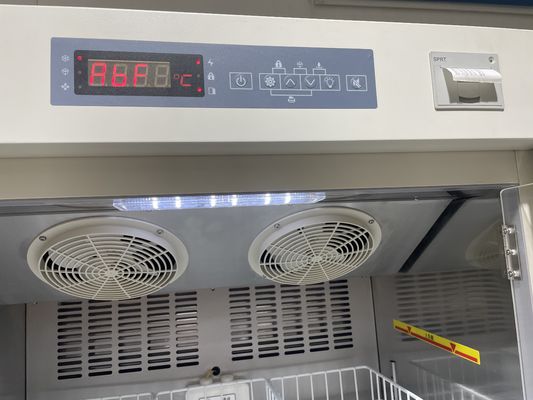 METHER ธนาคารเลือด ตู้เย็น 368L ความจุ 4 °C ระบบควบคุมอุณหภูมิ MBC-4V368